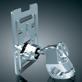 Kuryakyn Universal Handlebar Cell Phone or Accessory Mount with 1-1/4" Clamp