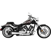 Freedom Performance Combat 2 into 1 System Exhaust Chrome With Chrome Tip MH00012