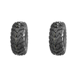 Juego de 2 neumáticos traseros QUADBOSS QBT672 26x12R-12 de 8 lonas