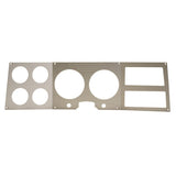 Dakota 81-87 Chevy GMC Truck Aluminum Dash Trim Plate Insert CALD-81C-PU