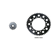 DRIVEN 520 Front & Rear Steel Sprocket Kit for Street YAMAHA FZ6R 2009-2015