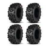 Juego de dos neumáticos Kenda K299A Bear Claw XL (6 capas) [24x8-12] y dos neumáticos (6 capas) [24x10-11]
