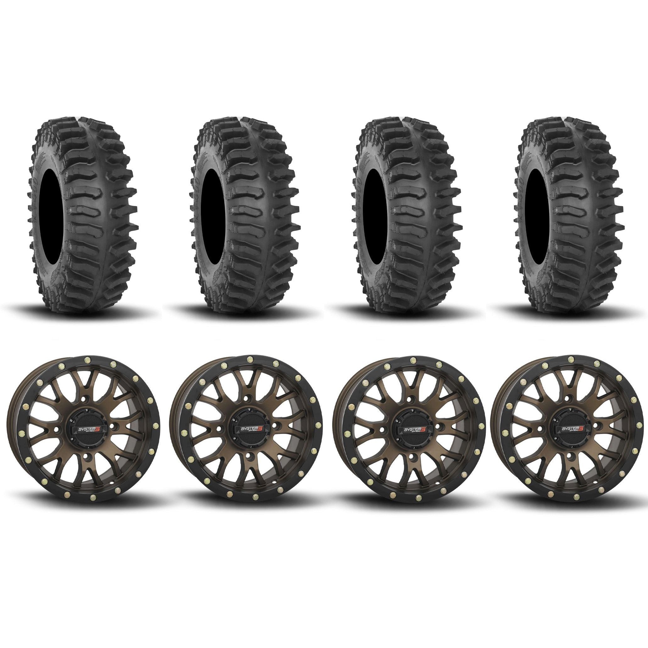 System 3 Rims System 3 ST-3 Simulated Beadlock Bronze 20