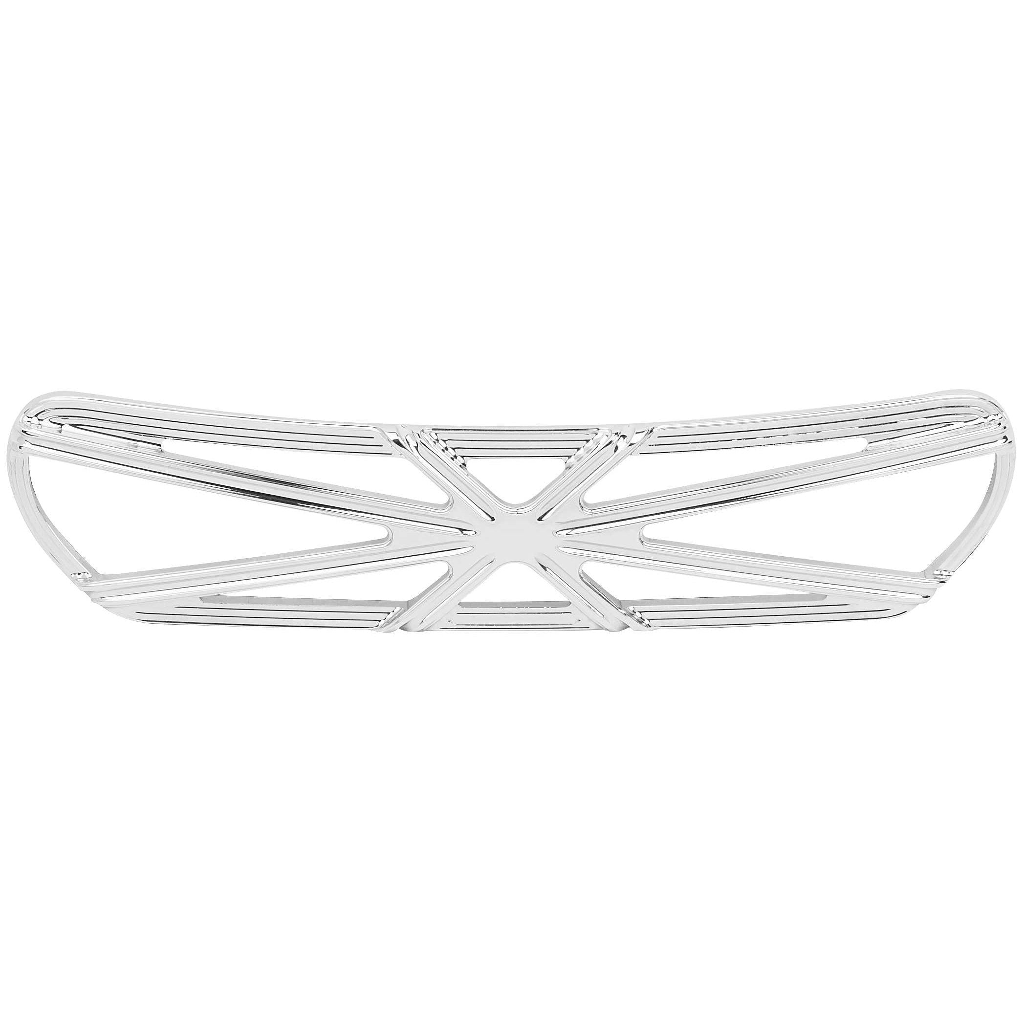 Arlen Ness 30-345 Chrome 10 Gauge Forged Batwing Fairing Inserts 14-18 FLHT/C/X