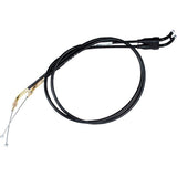 Motion Pro Black Vinyl Push - Pull Throttle Cable Set 04-0144