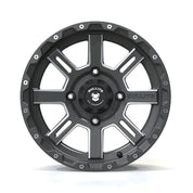 Bullite Lancer Wheel 14X7.0 Black 4/137 5+2
