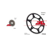 Front and Rear Steel Sprocket Kit for OffRoad KAWASAKI KX250F 2004-2005
