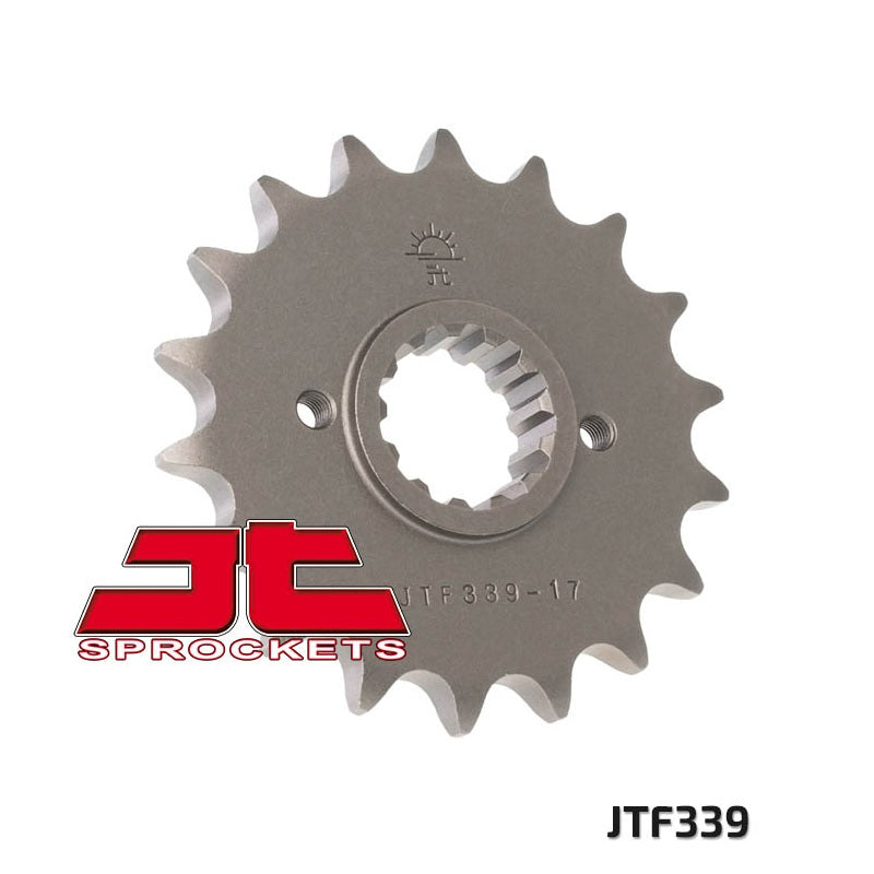 Piñón delantero de acero de 17 dientes para Honda VFR700F2 Interceptor de calle (1986-1987)