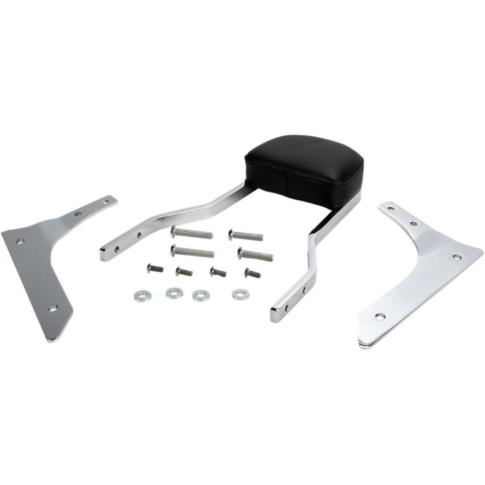 Cobra Sissy Bar 14" With Freedom Pad Chrome - 02-5618