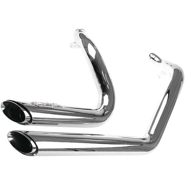 Lextek Exhaust System Chrome - EXSTMCMP131
