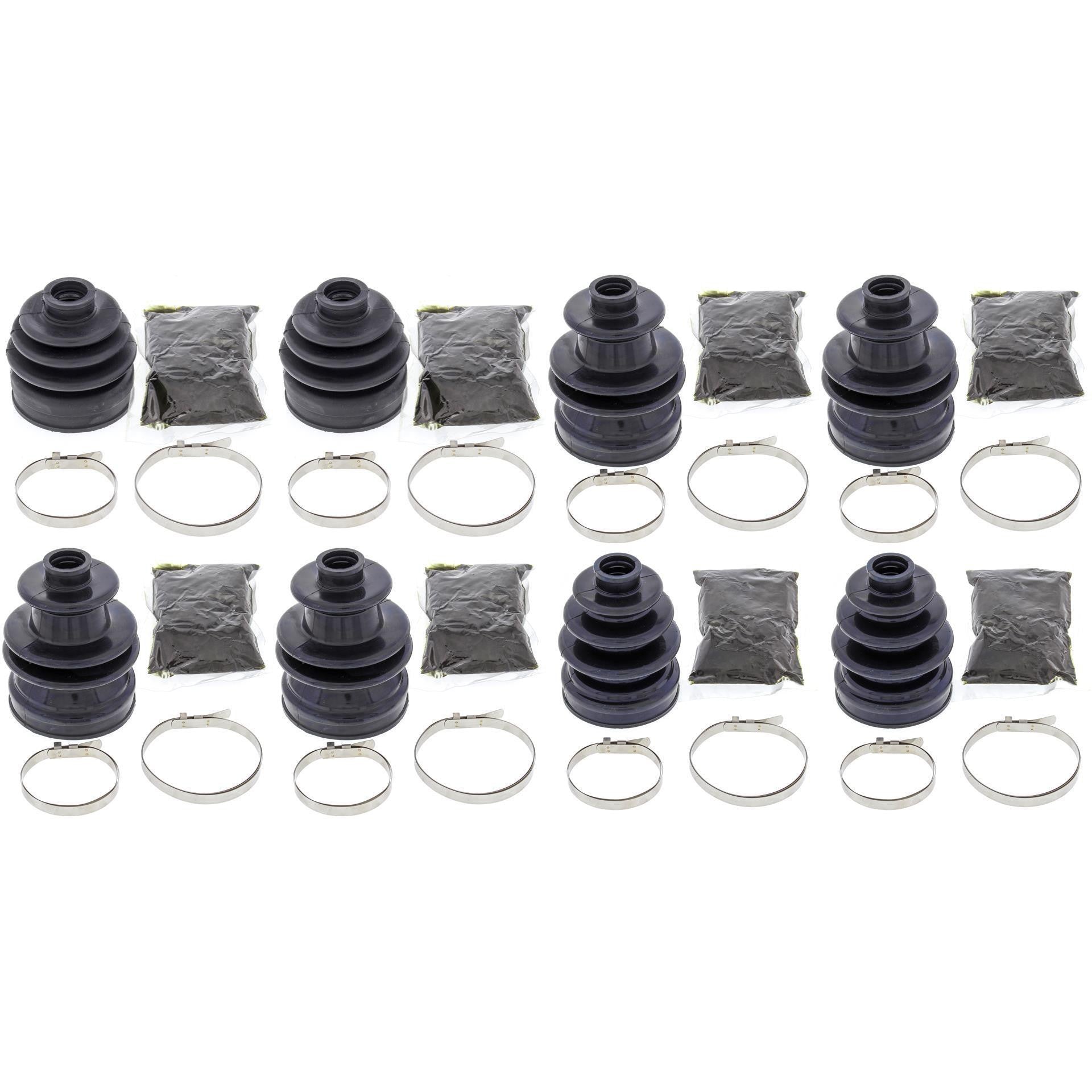 Complete Front & Rear Inner & Outer CV Boot Repair Kit Yamaha VIKING 700 VI 2015