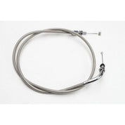 Motion Pro Stainless Steel Armor Coat Choke Cable For Yamaha V Star 1100 XVS1100 Custom 1999-2009