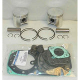 WSM Top End Rebuild Kit For Kawasaki 750 95-02 .25mm Over 010-821-11
