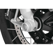 Kuryakyn Lodestar Front Axle Sliders Silver