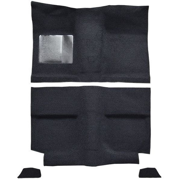 ACC Replacement Carpet Kit For 1964 Ford Mustang Fastback without Folddowns Pass Area - CHOOSE COLOR