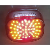 Luces traseras LED de perfil bajo inclinadas Letric Lighting ahumadas