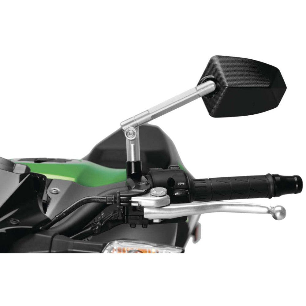 Puig GT.1 Mirror Aluminum/Black Left - 019DN