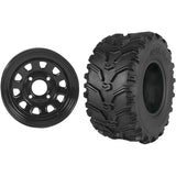 Juego de 2 ruedas montadas y kit de neumáticos Rueda: 12x7 5+2 4/137 12 mm Neumático 25x10-12 6 capas