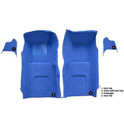ACC Replacement Carpet Kit For 1967 Chevrolet Corvette Fronts with Kick Panel Inserts No Pad - CHOOSE COLOR