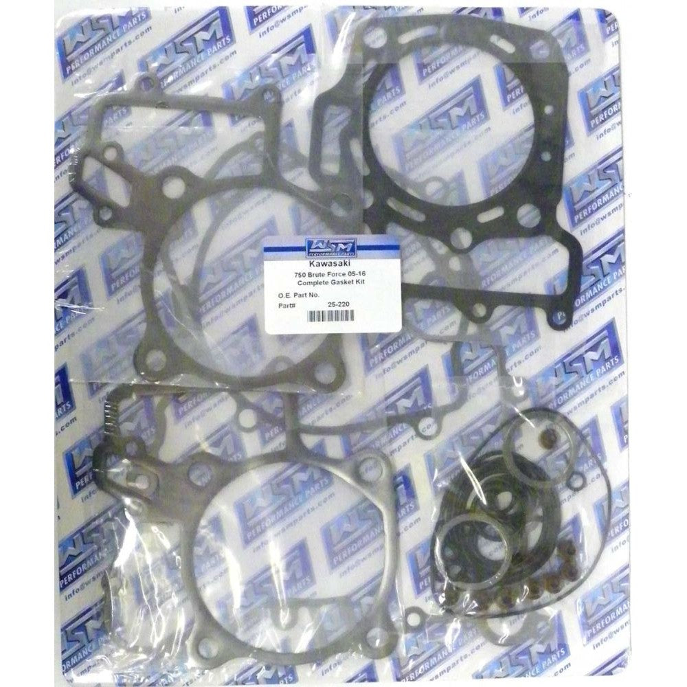 WSM Complete Gasket Kit For Kawasaki 750 Brute Force / Teryx 06-20 25-220