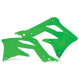 Acerbis Flo Green Radiator Shrouds for Kawasaki - 2386450235