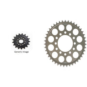 Front & Rear Sprocket Kit for KAWASAKI ZX750P Ninja ZX-7R 1996-2004