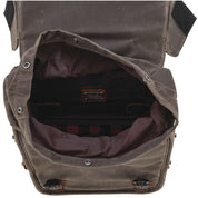 Burly Brand Voyager Throw Over Saddlebags Dark Oak - B15-1002D