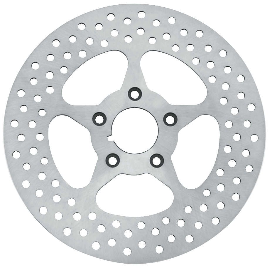 Bikers Choice 5-Spoke Stainless Steel Rotors For Harley-Davidson FLH, FLT, FXST, FLST, FXD, FXR, XL 1984-1999 Front