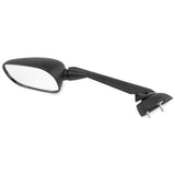 Espejo retrovisor de repuesto OEM BikeMaster para Yamaha FZ6R 2009-2017, izquierdo, negro
