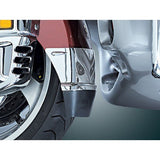 Kuryakyn Chrome Front Bottom Fender Extension with Mud Flap Honda Goldwing F6B
