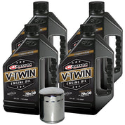 Synthetic Blend Engine Oil Change Kit Harley Davidson Evolution V-Twin HF170C