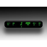 Intellitronix 6 Gauge Digital Universal Panel DP10002 - Green