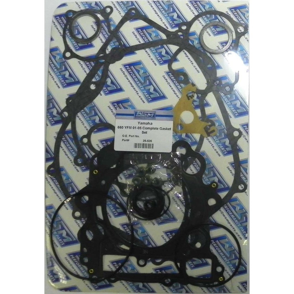 WSM Complete Gasket Kit For Yamaha 660 Grizzly / Rhino 02-08 25-526
