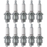 Set of 10 NGK Standard Spark Plugs OMC M225C Engine 440cc