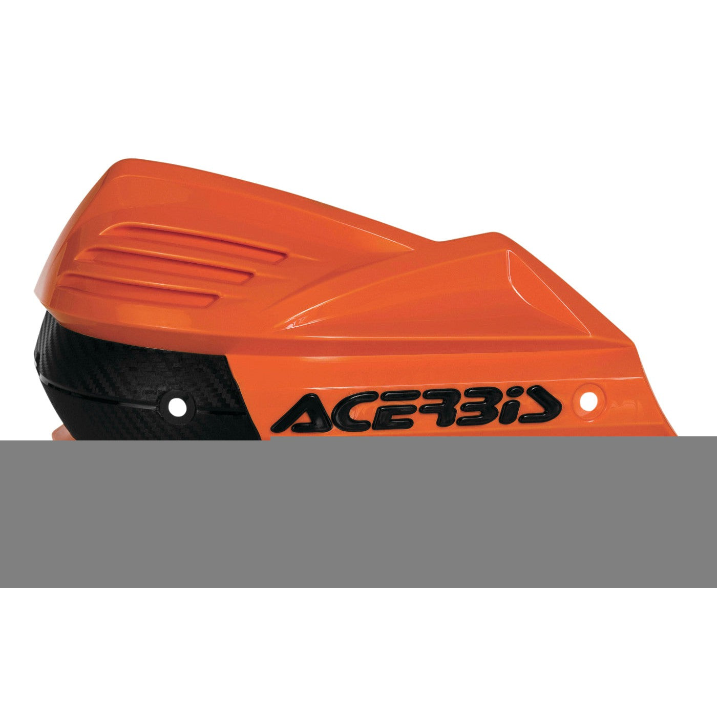 Acerbis Orange/Black X-Factor Replacement Handguard Shields - 2393481008