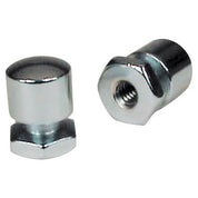 Harley FLHRC Road King Classic 2007-2013 Solo Mounting Nuts Chrome by Mustang