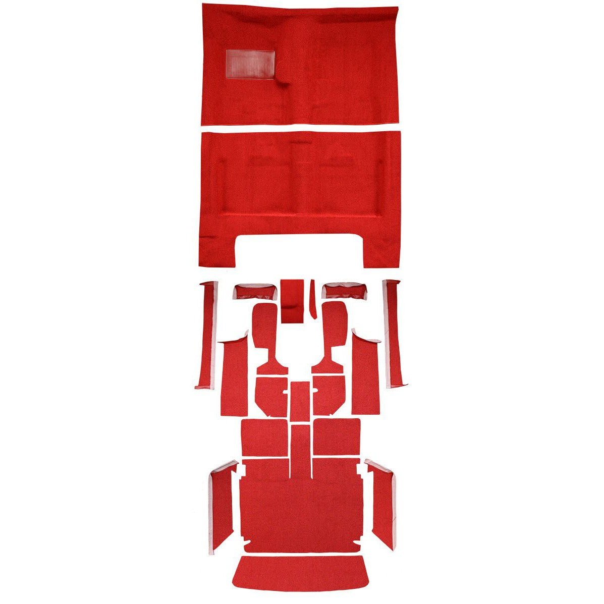 ACC Replacement Carpet Kit For 1966 Dodge Charger 4spd Complete - CHOOSE COLOR