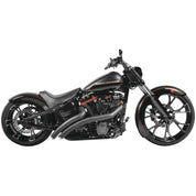 Freedom Performance Radical Radius Crossover Exhaust with Star Tips Black - HD01192