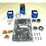 Kit de reconstrucción de cabezal de potencia WSM para Mercury/Mariner 65-90 HP 3 cilindros Looper 94-05 0,030 más