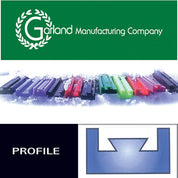 Set of 2 Slides YAMAHA EXCEL V, II, III "79-88 47 3/8in Garland RED