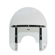 National Cycle Clear Low Boy Heavy Duty Windshield With Mount Kit, Straight Forks