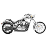 Cobra Swept Exhaust Black - 1233B