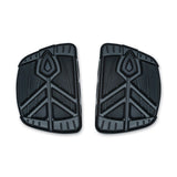 Kuryakyn Black Rubber Spear Mini Boards Footboard Foot Pegs Indian Scout Chief