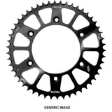 Works Triplestar Rear Alum Sprocket Black 51T OFFROAD HONDA CRF450X 2005-2015