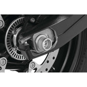 Kuryakyn Lodestar Rear Axle Sliders Silver
