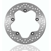 BikeMaster Brake Rotor For Yamaha FZ-07 2014-2015 Contour Rear Silver