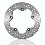 BikeMaster Brake Rotor For Yamaha FZ-07 2014-2015 Contour Rear Silver