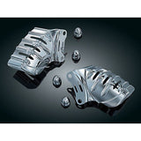 Kuryakyn Bolt On Chrome Front Brembo Brake Caliper Covers Harley Touring 08-2018