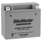 BikeMaster AGM 12V Platinum Battery For Arctic Cat 1000 H2 2010-2017 Grey