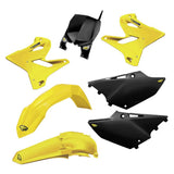 Kit de carrocería Cycra Complete Powerflow dorado/negro - 1CYC-9316-66B